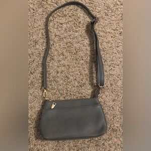 Roulens Small Crossbody Bag for Women, Leather